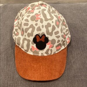 Toddler Disney Junior Minnie Mouse Leopard Print Baseball Hat    kids girls hats
